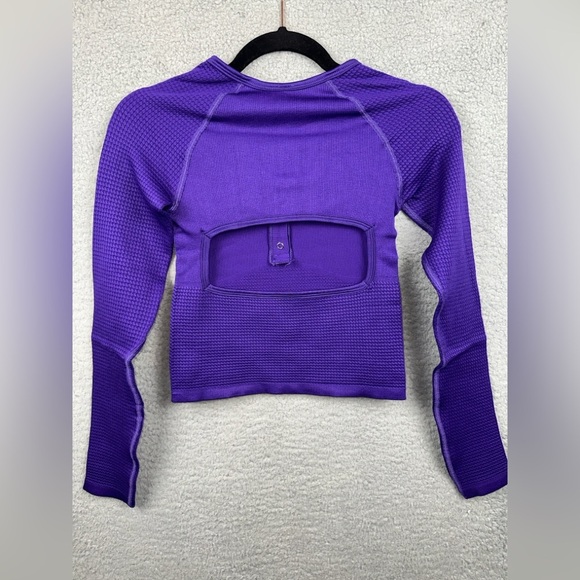 FP Movement by Free People Top Bail Out Womens XS/S Layer Henley Crop Top NEW - Picture 6 of 13